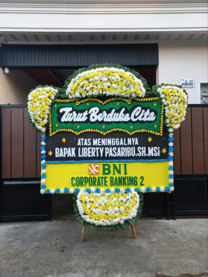 Papan Bunga Duka di Kuto Batu